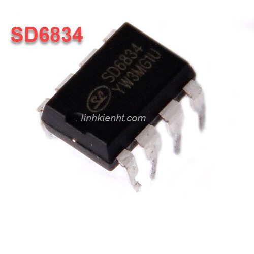 IC  NGUỒN SD6834 6834 DIP-8 MỚI CHÍNH HÃNG