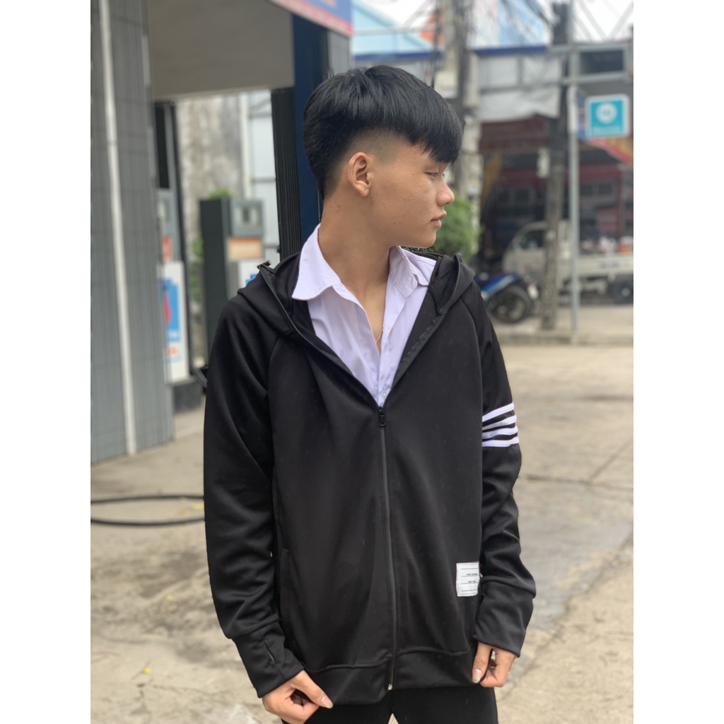 Áo Chống Nắng Nam Nữ Tay Sọc Hottrend 2022