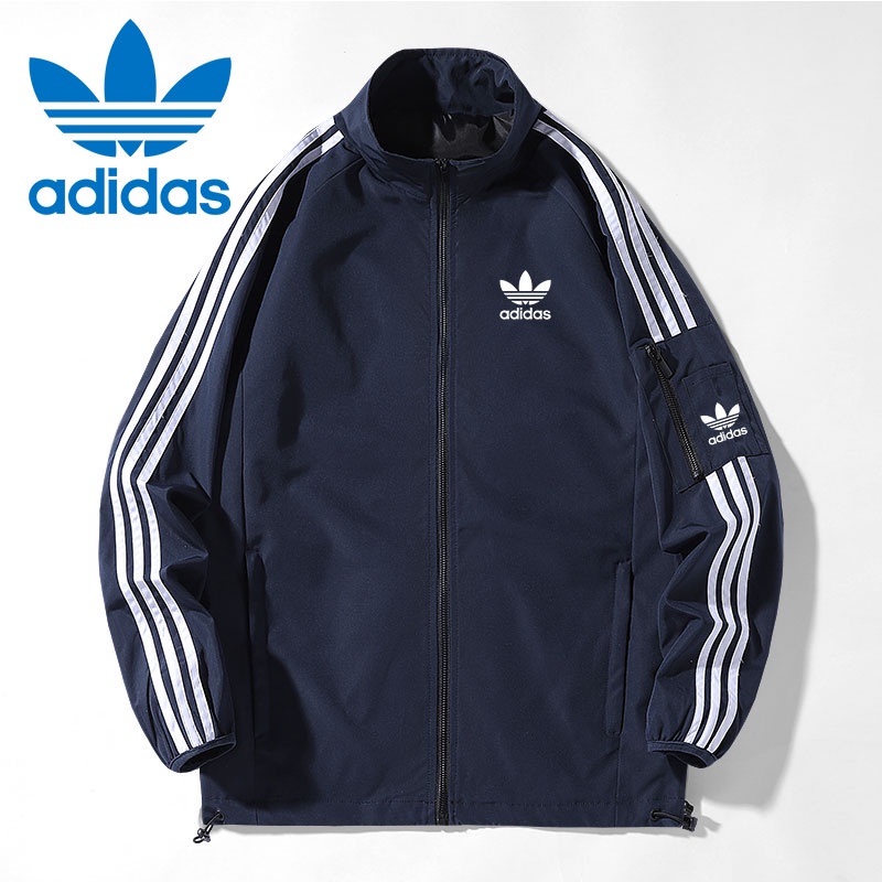 ADIDAS Comfortable Waterproof Bomber Jacket Size M-5XL For Men And Women