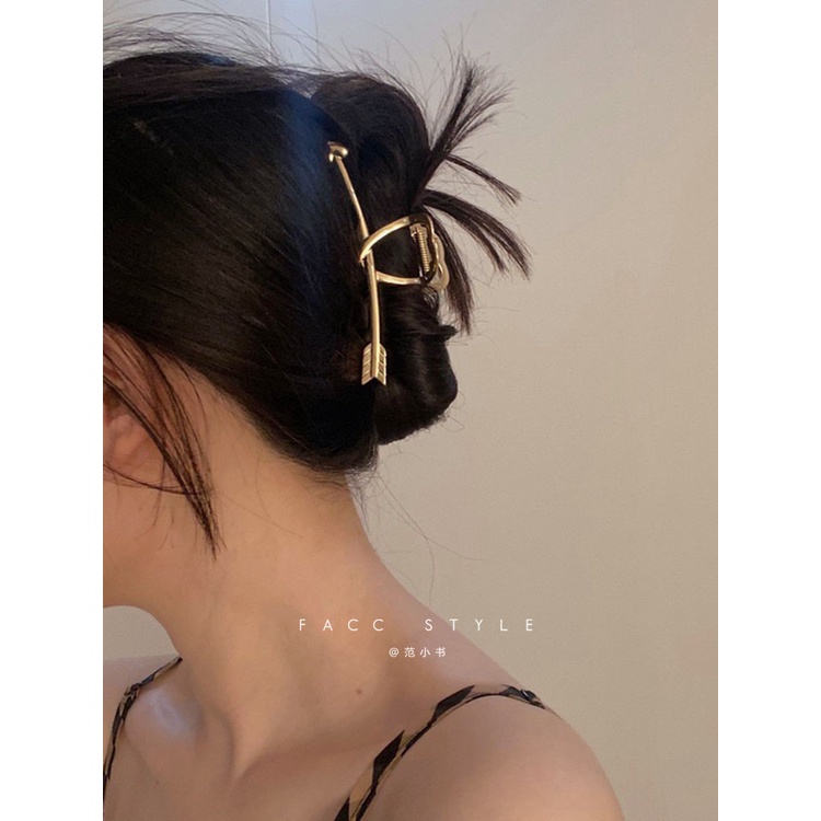 Kẹp tóc thời trang hình trái tim nhiều kiểu làm từ kim loại phong cách Hàn trẻ trung dành thích hợp cho nữ