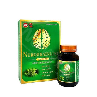 Hoạt Huyết Dưỡng não Nerobrainline giúp tăng cường tuần hoàn não giảm đau đầu hoa mắt mất ngủ chóng mặt