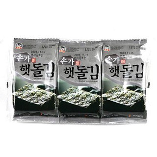 Lốc 3 gói rong biển ăn liền Godbawee Sonka Wild 5gr