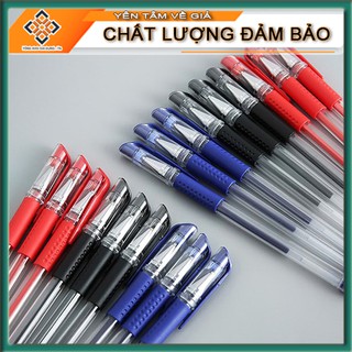 Set 100 cái bút bi nước, xanh, đỏ , đen, bút bi nước văn phòng 0.5mm