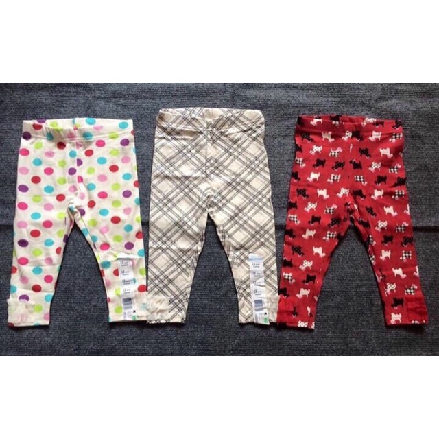 Combo Quần legging bé gái