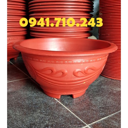 Chậu nhựa  tròn T78  - Shop chau canh