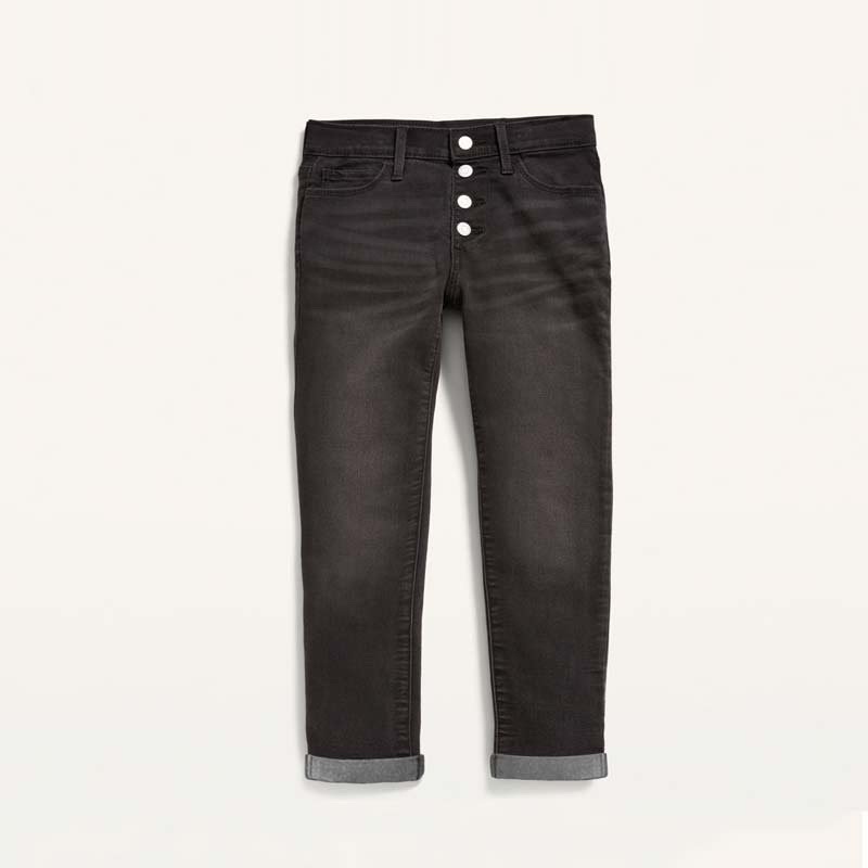 Quần jean lửng bé gái