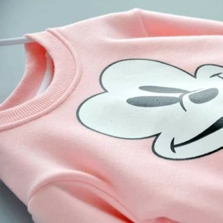 Áo micky cho bé có ảnh thật phía sau