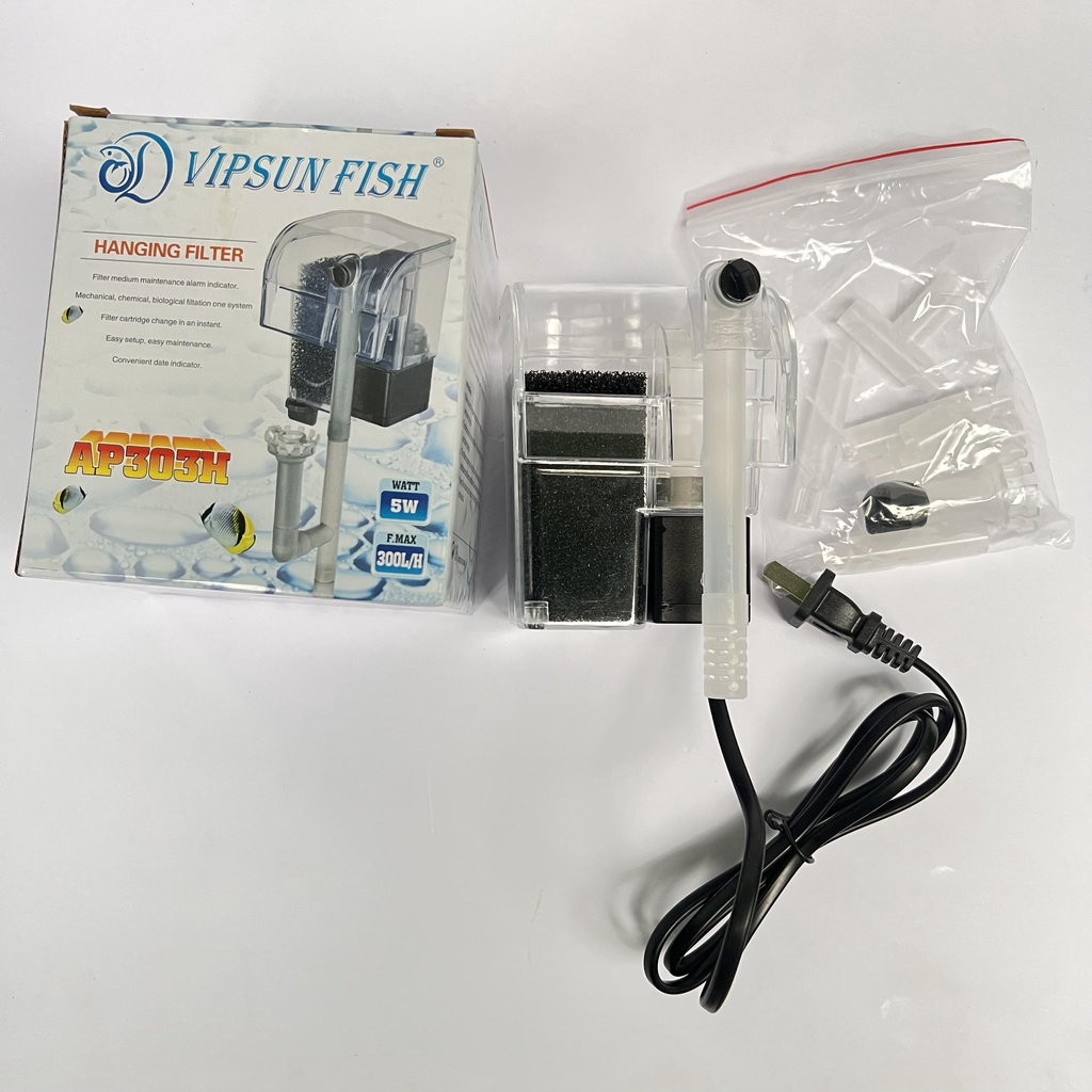 Lọc thác mini Vipsun Fish AP303H cho hồ mini