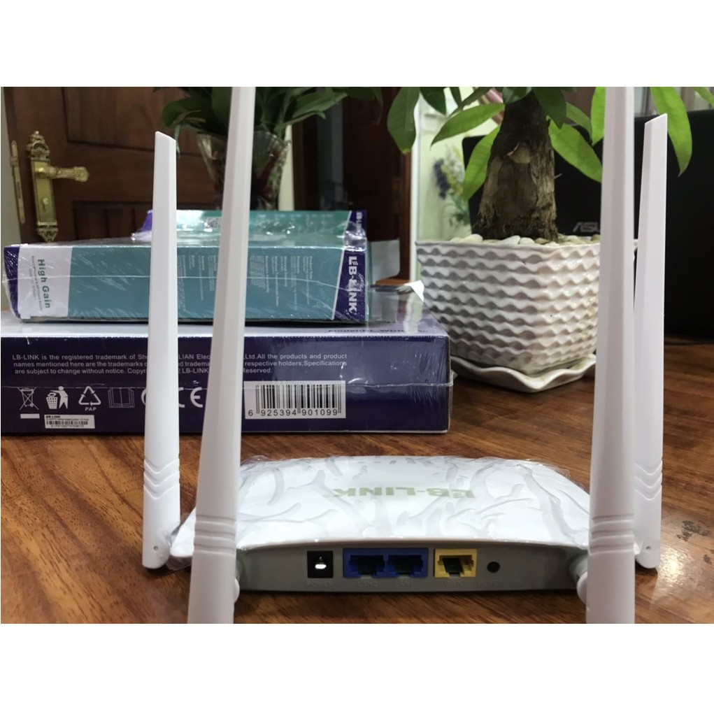 Bộ phát sóng wifi 4 râu LB-LINK BL-WR450H 300Mbps - Bảo hành chính hãng 24 tháng | WebRaoVat - webraovat.net.vn