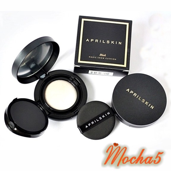 Phấn nước APRIL SKIN kiềm dầu mịn da Hàn Quốc [Nhiều tone]