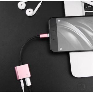 Cáp Chuyển Đổi 2 Trong 1 Type-C Lightning Sang 3.5mm 524