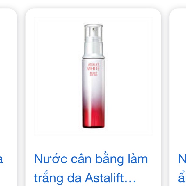 Nước cân bằng astalift