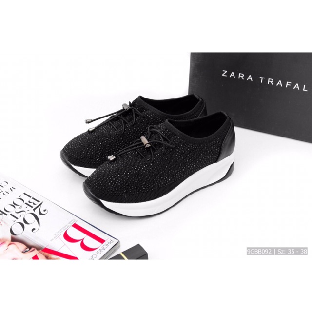 Giày thể thao Zara đính đá, Fullbox