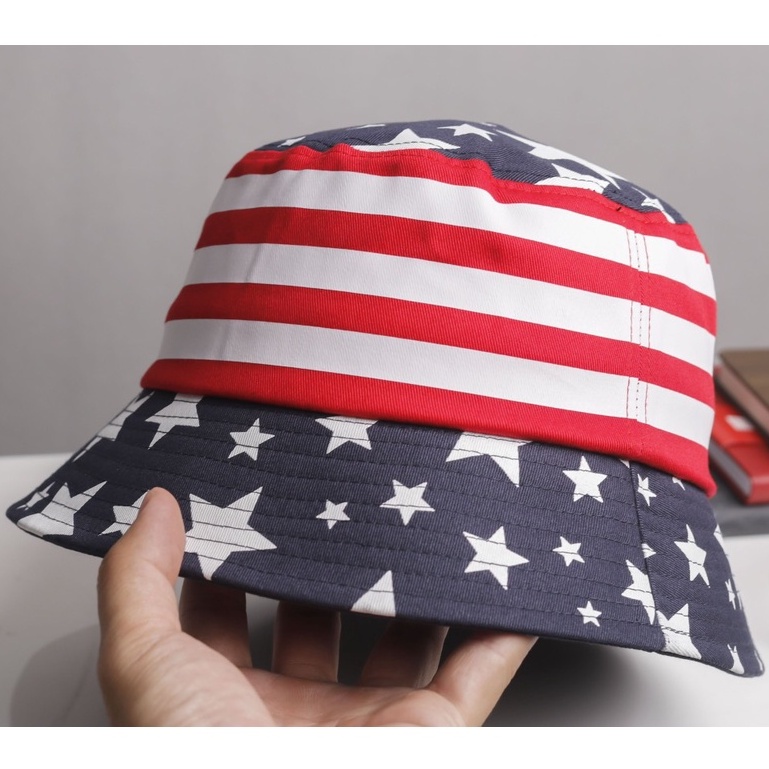 Mũ bucket vành cụp Ni-ke Americana Bucket phong cách unisex Ròm House dành cho nam nữ