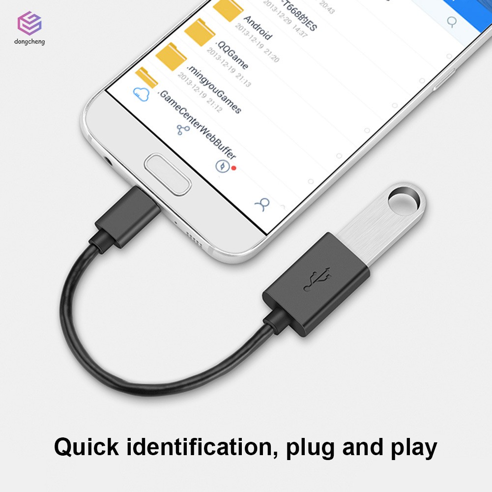 Dây cáp chuyển đổi dữ liệu USB 3.1 Type C Male sang USB 3.0 A Female dài 16cm