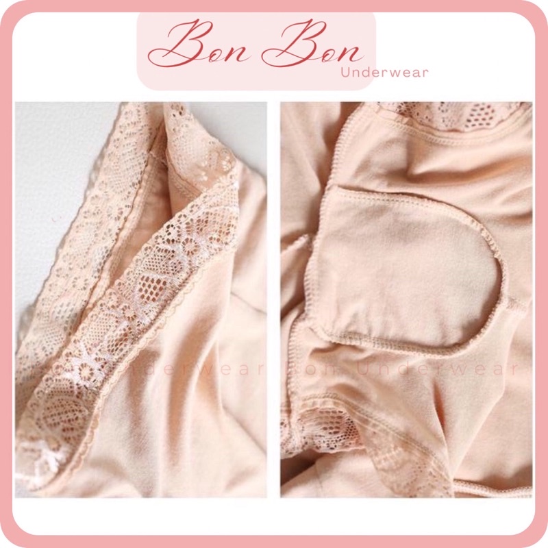 Quần Mặc Trong Váy Cotton Chân Ren
