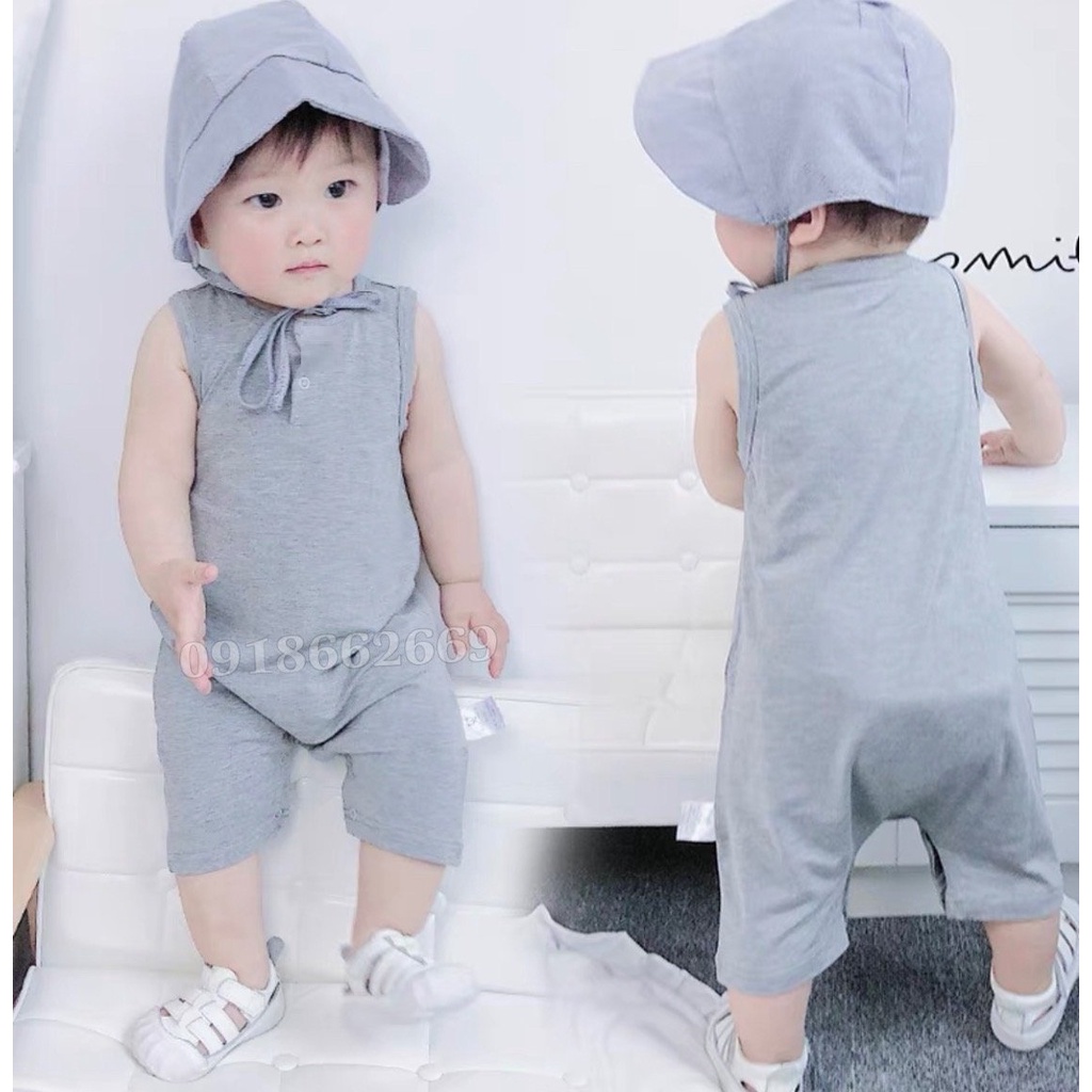 Body ba lỗ bé trai/ bé gái, chất thun lạnh cao cấp loại 1 size 3-13kg