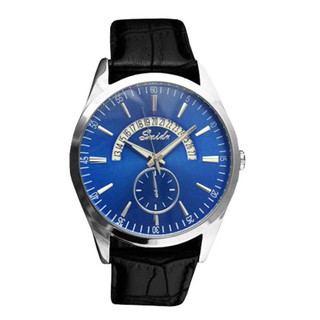 Đồng Hồ Nam SWIDU 055 Dây Da (Có 2 Màu: Trắng, Xanh)