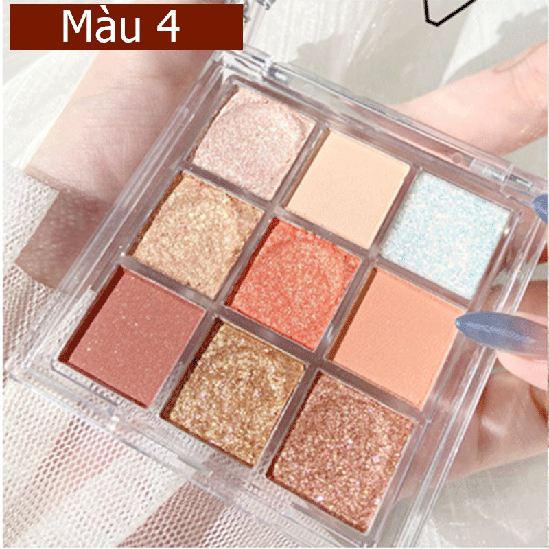 Bảng Mắt Nhũ 9 Ô Eye Palette Glamcolour Nội Địa Trung P0230 | BigBuy360 - bigbuy360.vn