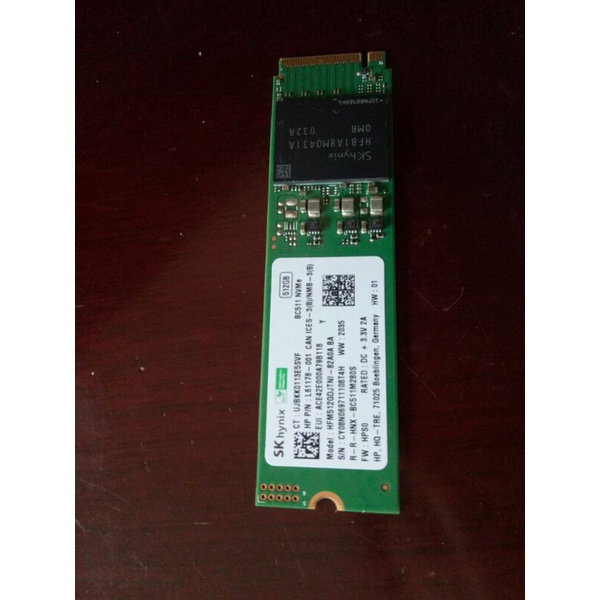 Ổ CỨNG SSD M2 SK HYNIX 512GB BC511 NVMe