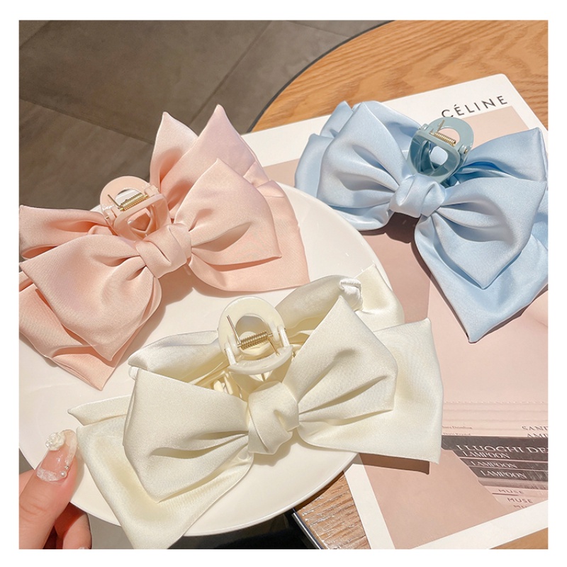 Kẹp TóC HìNh Nơ MàU Đen ThờI Trang Cho Nữ