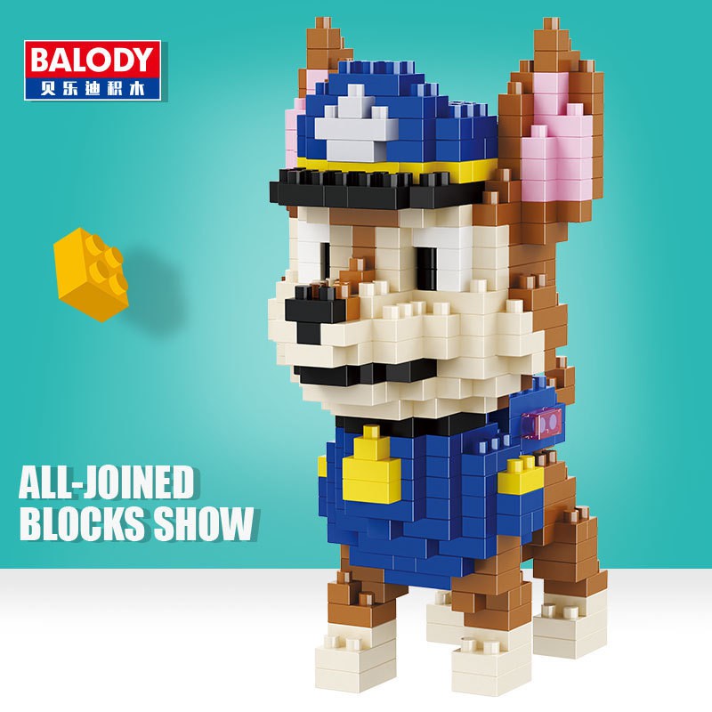 BILEGOX Lego BALODY đội chó cứu hộ 18039 NLG0062-39