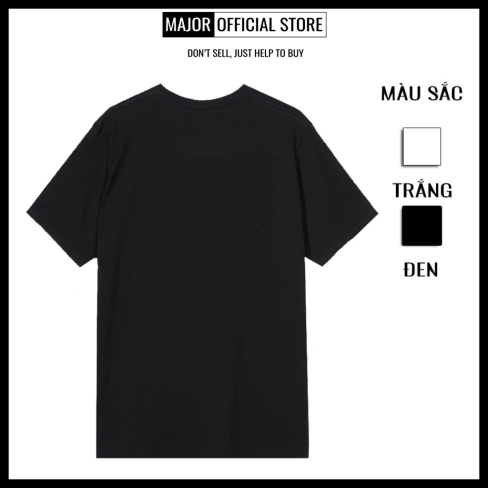 Áo Thun Oversize Tay Lỡ MAJOR Chicago Bulls Dáng  Xuông Unisex Nam Nữ Vải Cotton Cao Cấp -  ATP11