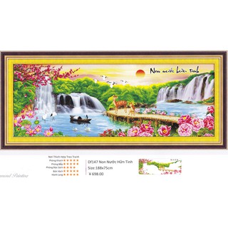 Tranh Đính Đá Phong Cảnh DF147