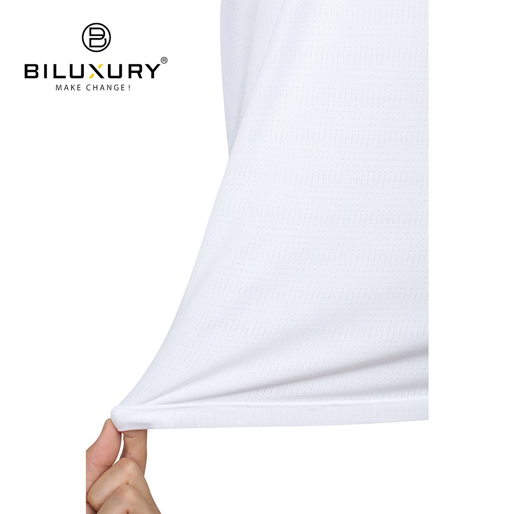 Áo phông nam thể thao Biluxury thun lạnh PE co giãn thoải mái vận động trẻ trung form chuẩn slimfit 5APKT001TRK | BigBuy360 - bigbuy360.vn