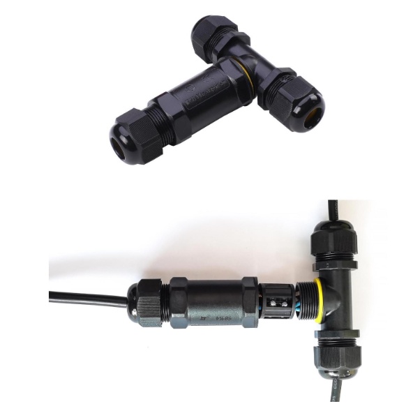 Cút nối dây điện chữ T chống nước IP68 M684