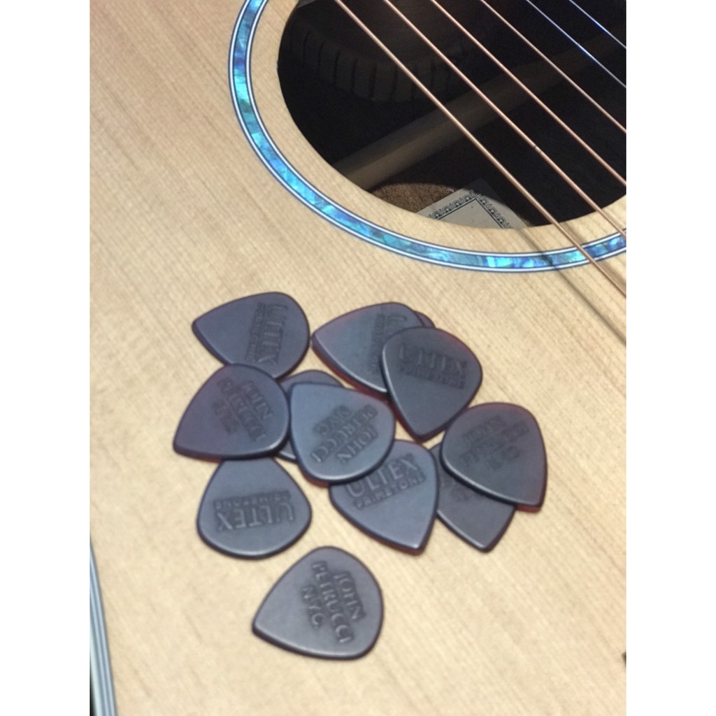 Pick-Phím gảy đàn guitar Dunlop Petrucci 518R- Hàng nhập Mỹ