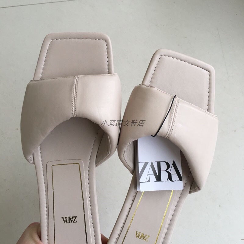 ✨💕Dép lê quai ngang Zara đơn giản dễ phối đồ💕