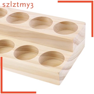 Giá đỡ lọ tinh dầu 15ml bằng gỗ tiện dụng
