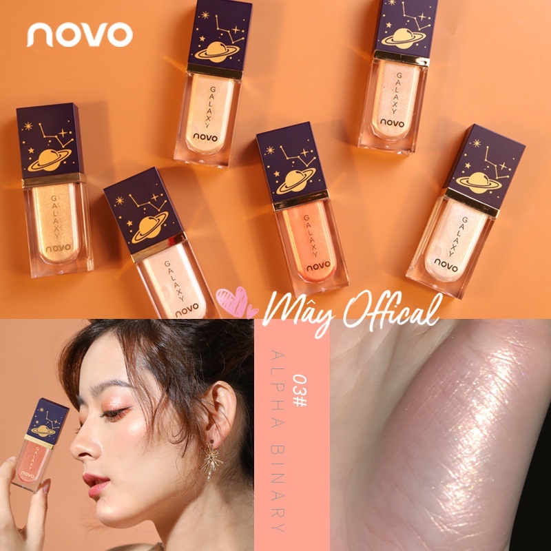 Bắt sáng nhũ highlight NOVO GALAXY ánh sao dạng chai