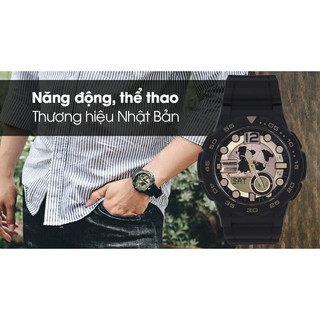 Đồng Hồ Nam Dây Nhựa Casio AEQ 100BW 9AVDF