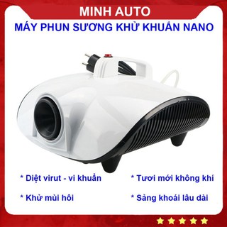 Máy khử trùng, máy khử khuẩn, khử mùi phun sương nano bạc ô tô, văn phòng, gia đình