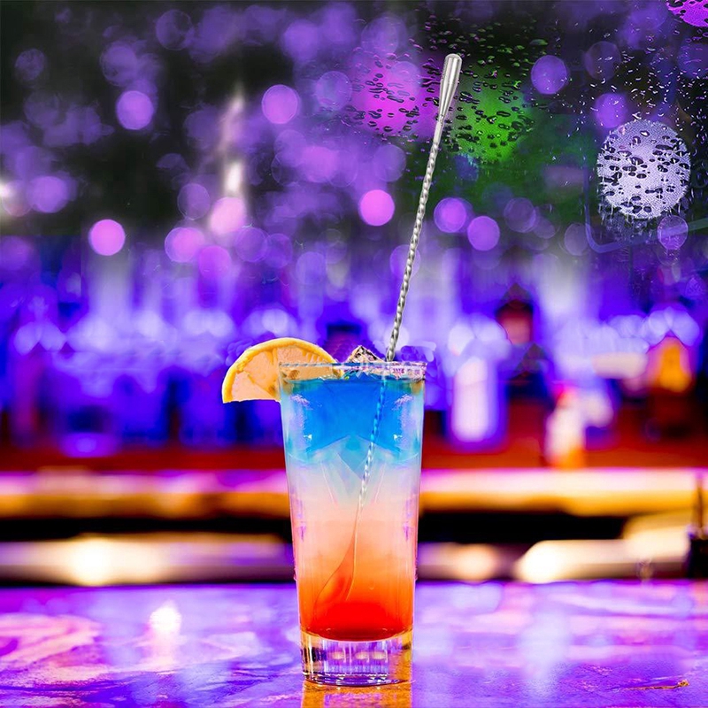 Muỗng nĩa dài khuấy cocktail bằng thép không gỉ