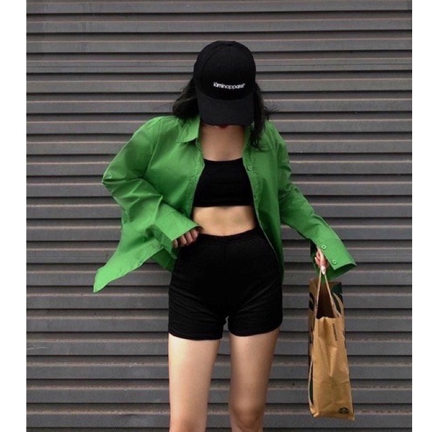 Áo sơ mi dài tay nhiều màu mẫu mới trendy siêu hot 2022