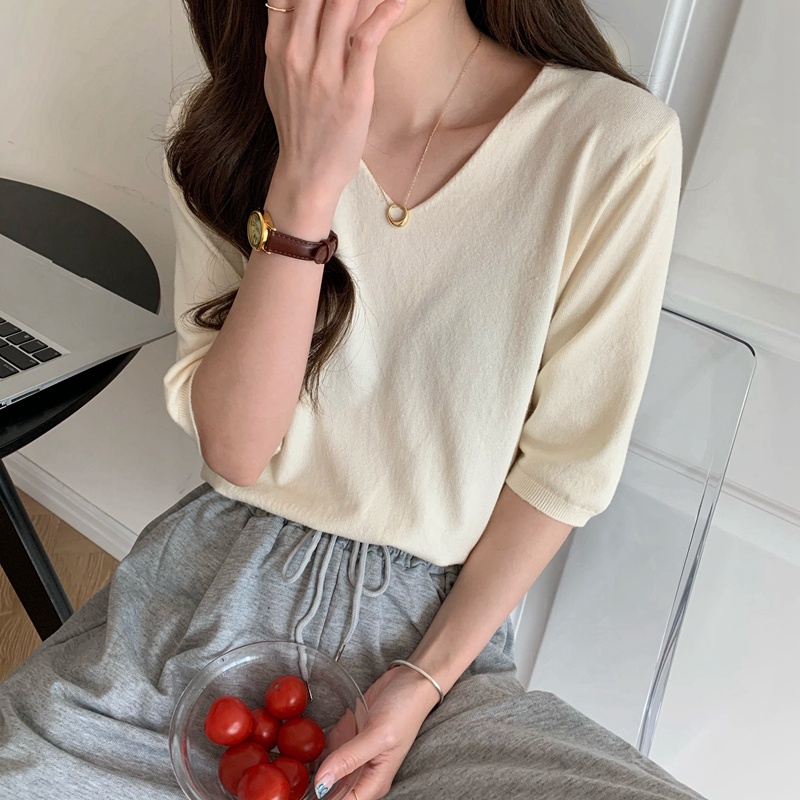 Áo Thun Tay Ngắn Nhiều Màu Sắc 49163