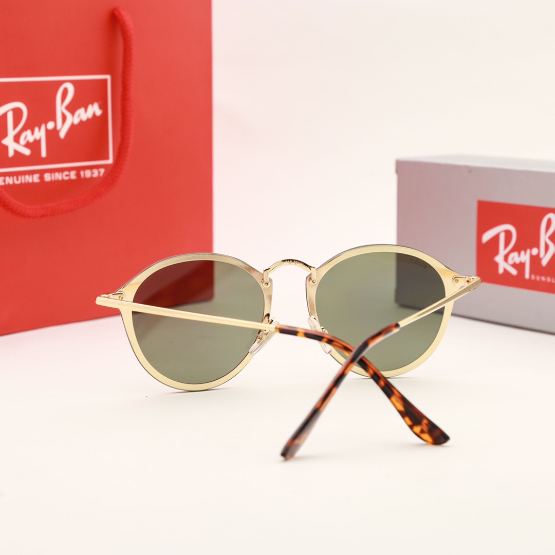 Wayfarer Ray-Ban_ chính hãng Kính râm 2021 Thời trang Hàn Quốc mới Kính râm nam nữ một mảnh Cặp đôi hợp thời trang Du lịch ngoài trời Kính râm lái xes