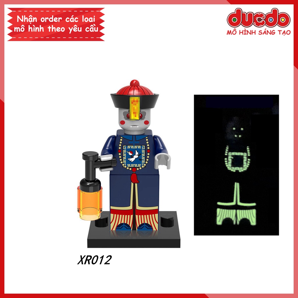 Minifigures Cương Thi siêu đẹp - Đồ chơi Lắp ghép Xếp hình Mini Zombie Mô hình RZ001 XR012