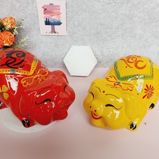 Heo Đất Tiết Kiệm- Lợn Đất cho bé decor cực dễ thương