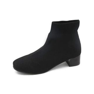 Boots len cổ ngắn nữ