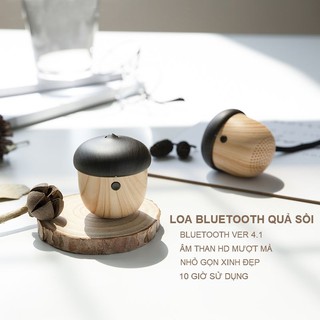 Loa Mini Bluetooth Speaker Quả Hạch Nasa-169