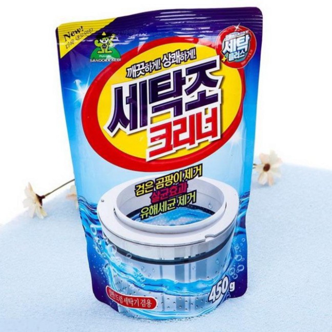 Tẩy vệ sinh lồng giặt  [𝗙𝗥𝗘𝗘𝗦𝗛𝗜𝗣] Hàn Quốc 450g
