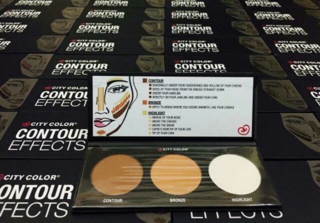 BẢNG PHẤN TẠO KHỐI CITY COLOR CONTOUR EFFECTS PALETTE | BigBuy360 - bigbuy360.vn