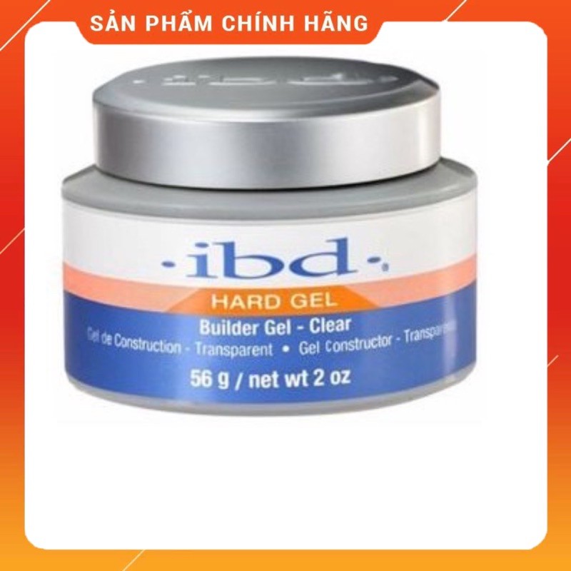 GEL ĐẮP MÓNG IBD 56G LOẠI TỐT KHÔNG NÓNG KHÔNG CHẢY - MÀU TRONG SUỐT