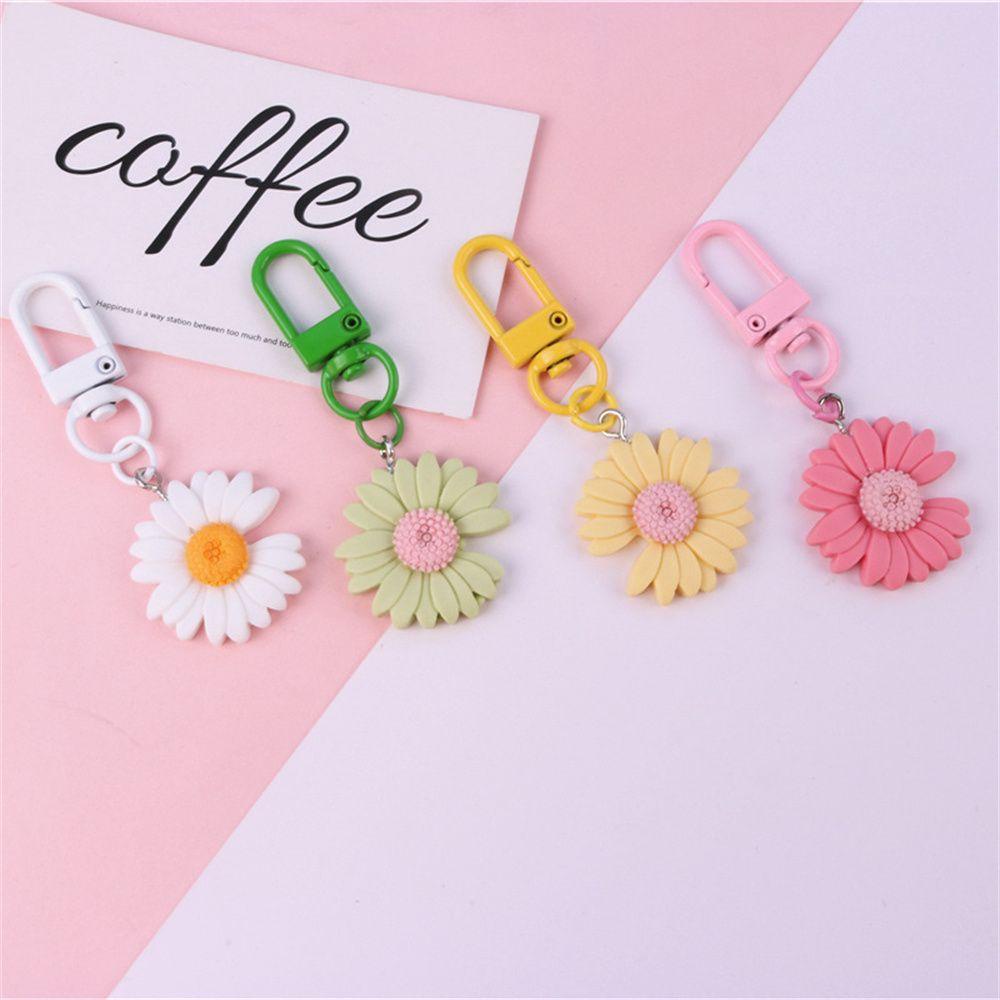 Móc Khóa Hình Hoa Resin Thời Trang Cho Nữ