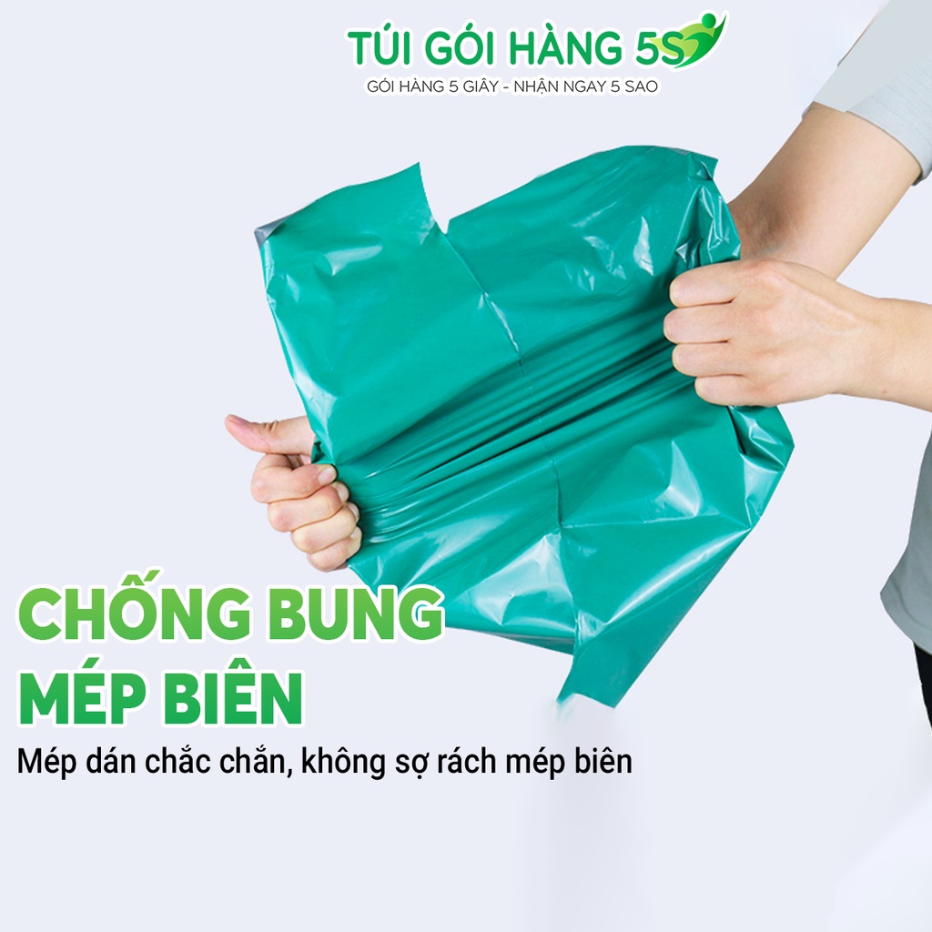 Túi Đóng Hàng, Túi Gói Hàng Niêm Phong 5S Đóng Gói Đơn Nhỏ Kích Thước 17x30cm