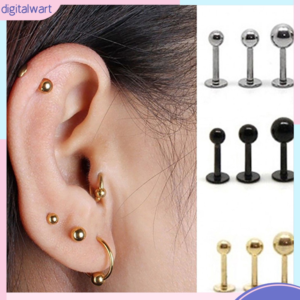 Đôi khuyên tai bằng thép titan phong cách hợp thời trang cá tính
